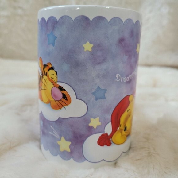 Disney Mug Houston Harvest Winnie The Pooh & Tigger Sweet Dreams Oversized - Picture 3 of 7